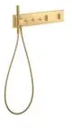 AXOR-HG-AXOR-ShowerComposition-Thermostatmodul-540-110-Unterputz-fuer-3-Verbraucher-Brushed-Gold-Optic-12572250 gallery number 1